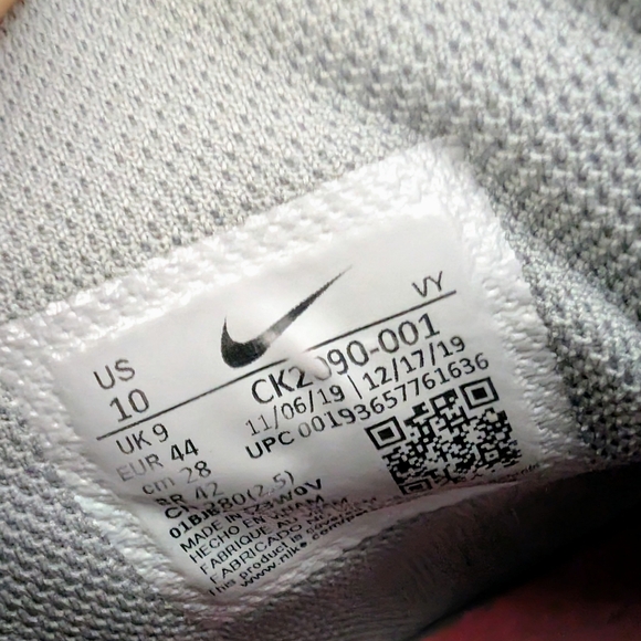 Nike KD Trey 5 VIII Shoes Hi-Top  Sneakers Light Smoke Gray Men's Size 10 - Picture 10 of 14